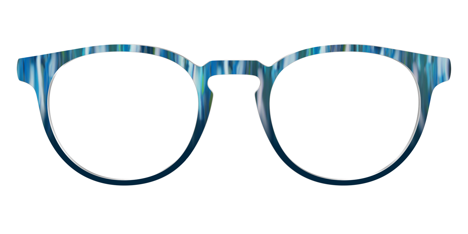The Blueberry Brushstrokes - Front Top Image - Pair Eyewear