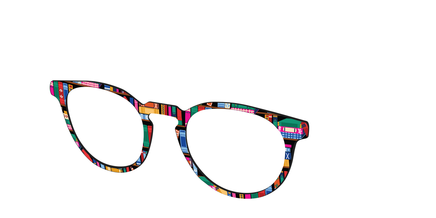 The Book Club - Angle Top Image - Pair Eyewear