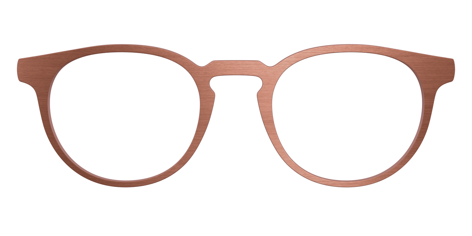 The Brushed Champagne - Front Top Image - Pair Eyewear