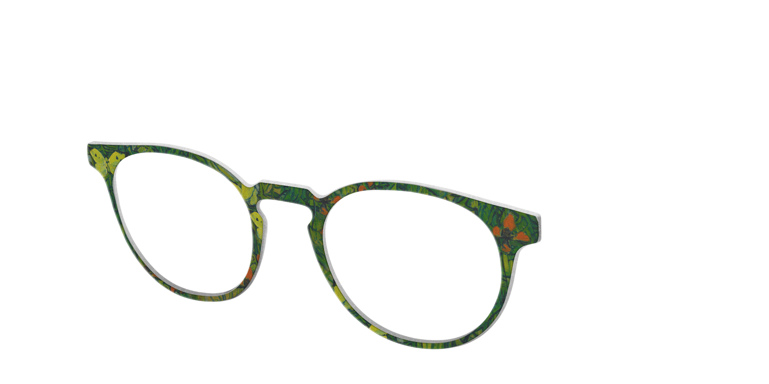 The Butterflies and Poppies - Angle Top Image - Pair Eyewear