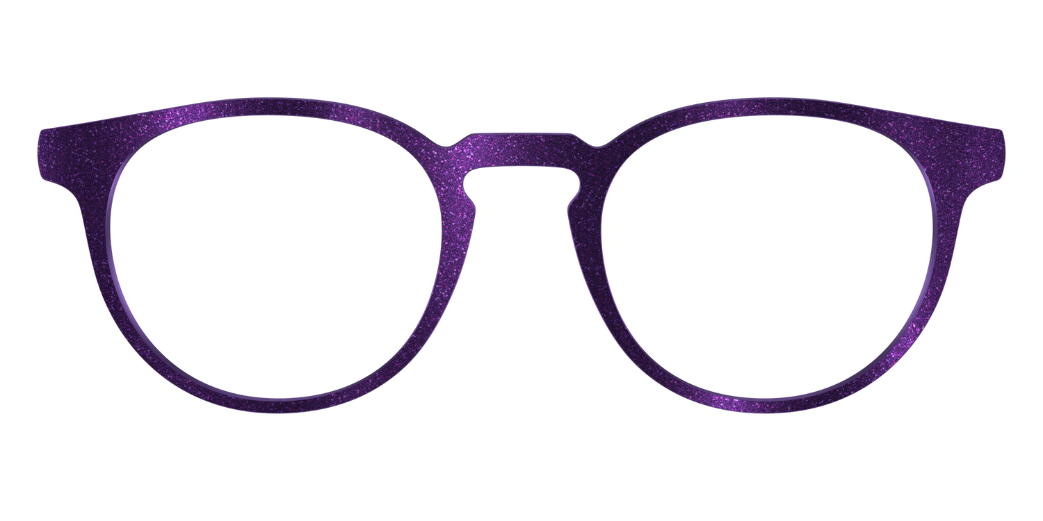 The Deep Purple Shimmer - Front Top Image - Pair Eyewear