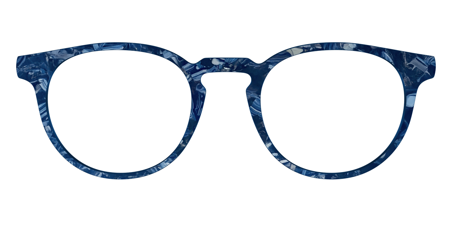 The Deep Slate Pearl Marble - Front Top Image - Pair Eyewear