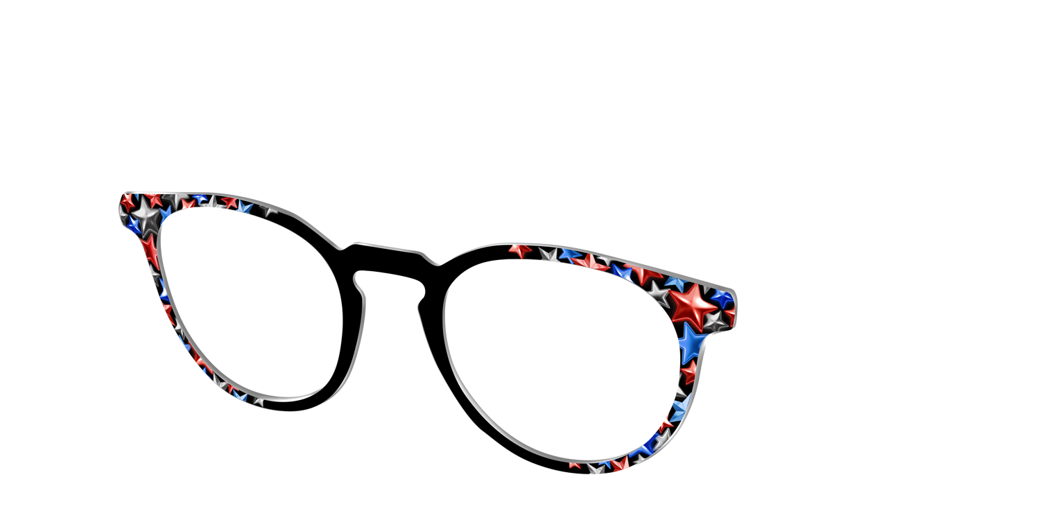 The Dimensional Stars - Angle Top Image - Pair Eyewear