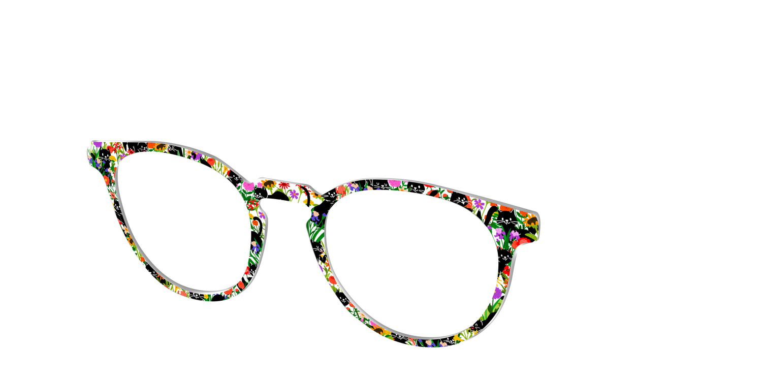 The Feline Flowers - Angle Top Image - Pair Eyewear