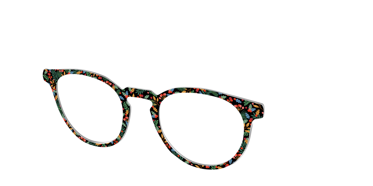 The Holiday Holly - Angle Top Image - Pair Eyewear