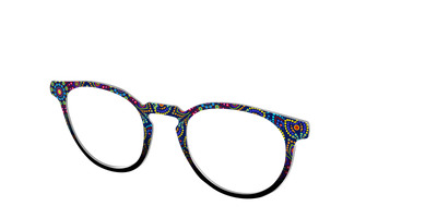 The Kaleidoscope Dots - Angle Top Thumbnail - Pair Eyewear