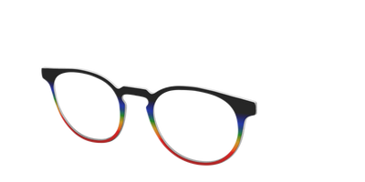The Love Wins Gradient - Angle Top Thumbnail - Pair Eyewear