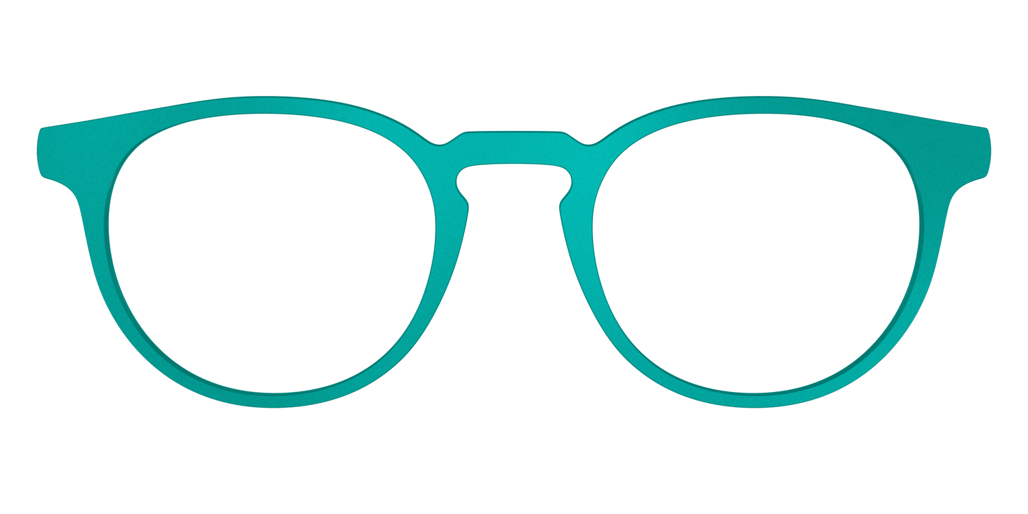 The Matte Jade - Front Top Image - Pair Eyewear