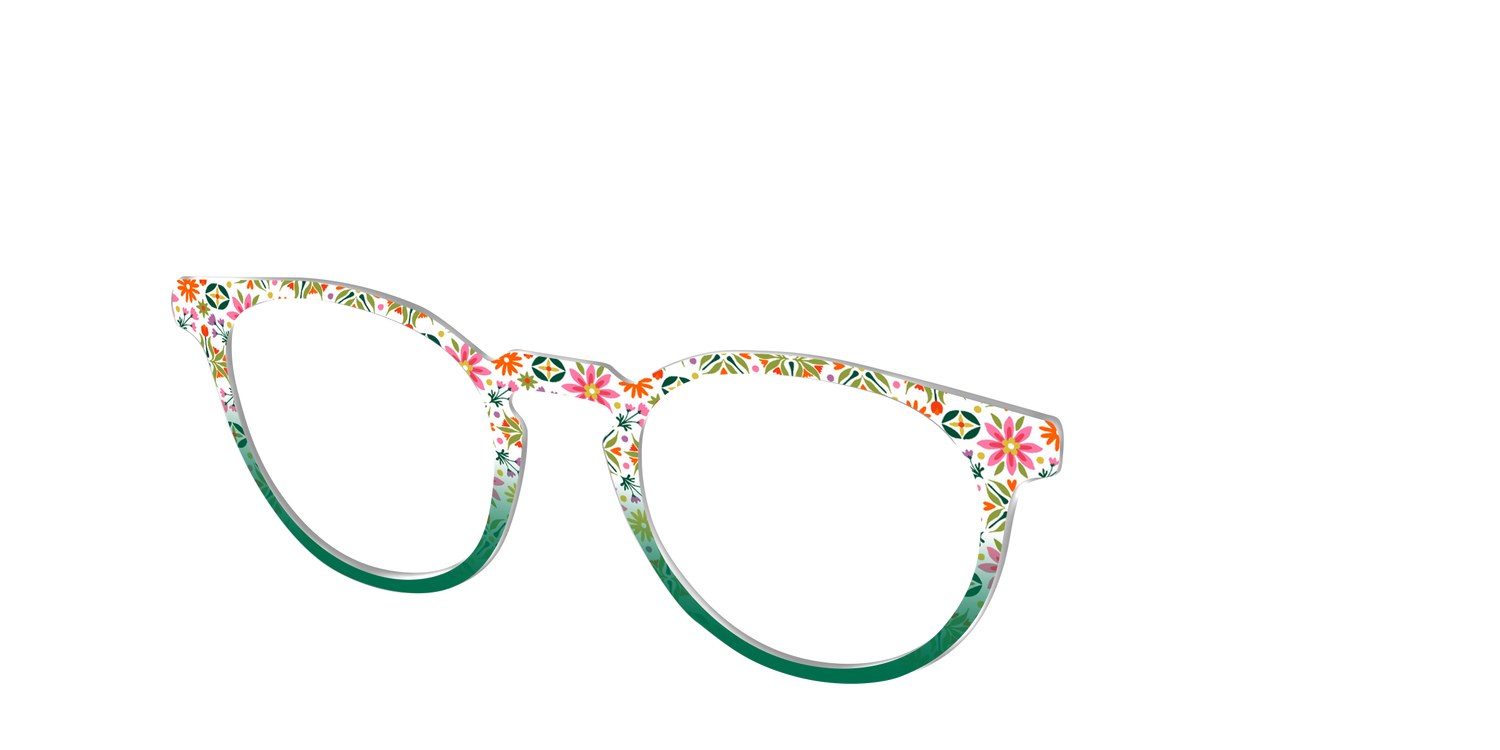 The Meadow Medallion - Angle Top Image - Pair Eyewear