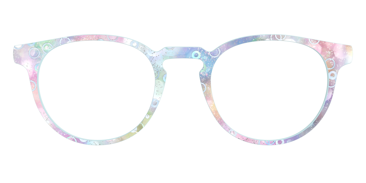 The Mermaid Bokeh with Bubble Glitter - Front Top Image - Pair Eyewear