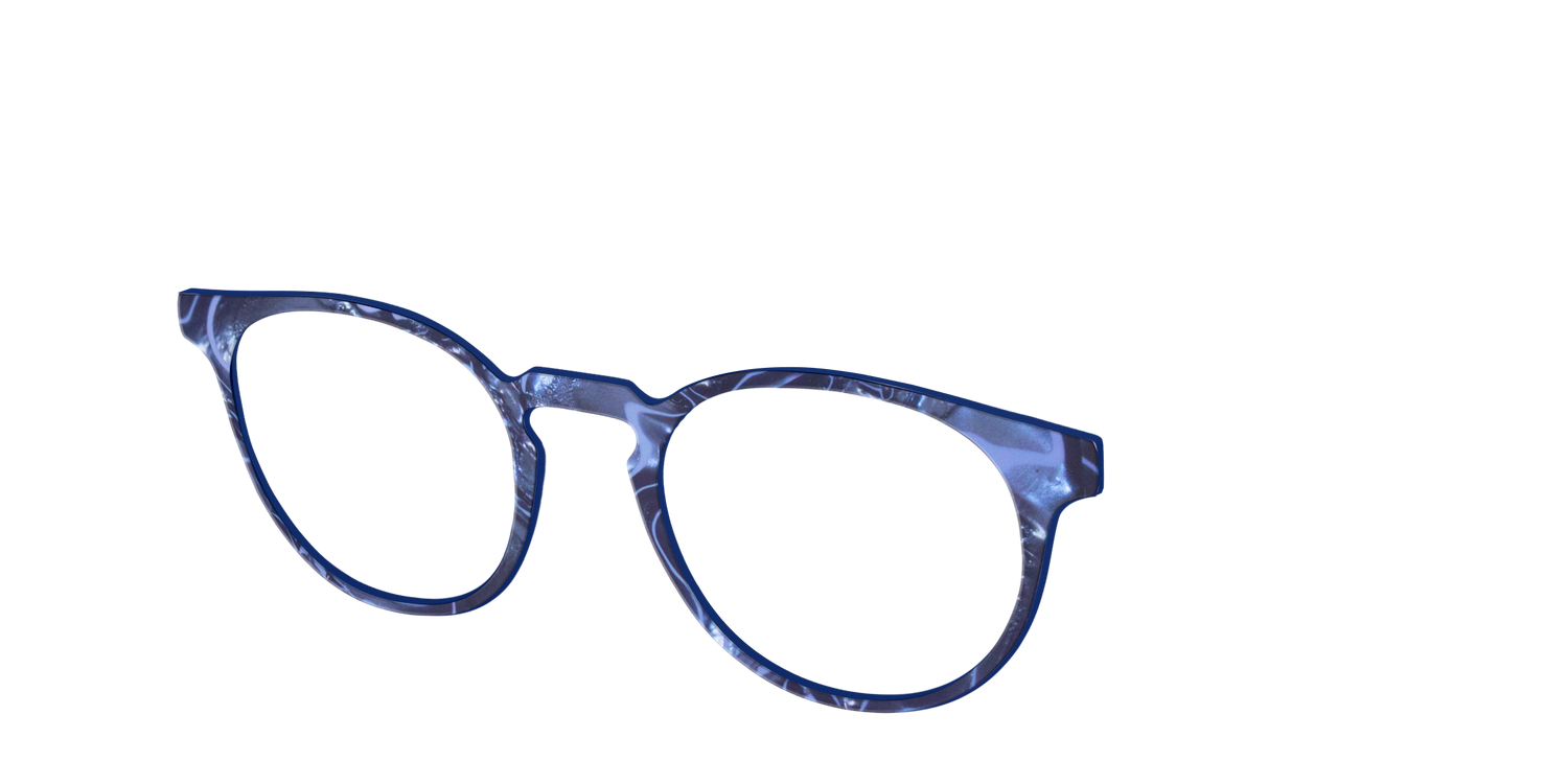 The Midnight Marble - Angle Top Image - Pair Eyewear