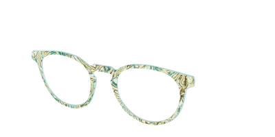 The Mint Jasper Pearl Marble - Angle Top Thumbnail - Pair Eyewear