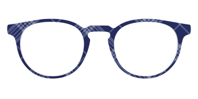 The Navy Twill Plaid - Front Top Thumbnail - Pair Eyewear