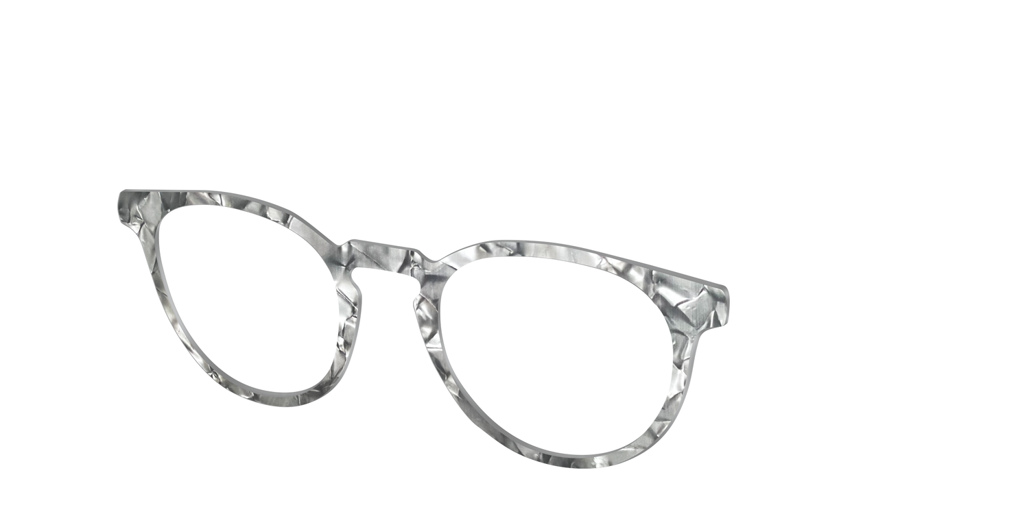 The Obsidian Pearl Marble - Angle Top Image - Pair Eyewear