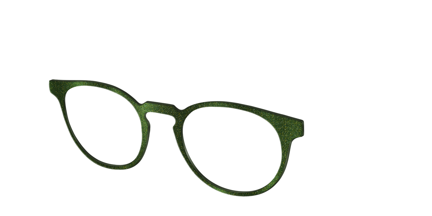 The Olive Shimmer - Angle Top Image - Pair Eyewear