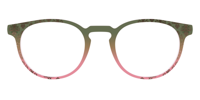 The Olive to Rose Trellis with Champagne Foil - Front Top Thumbnail - Pair Eyewear