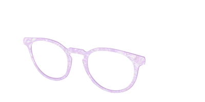 The Pale Iris Pearl Marble - Angle Top Thumbnail - Pair Eyewear