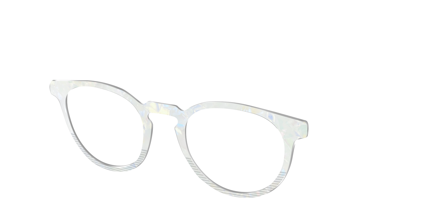 The Pearlescent Stripes Split - Angle Top Image - Pair Eyewear