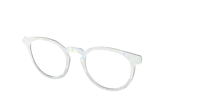 The Pearlescent Stripes Split - Angle Top Thumbnail - Pair Eyewear