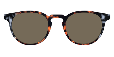The Polarized Gray & Amber Tortoise Sun Top - Front Top Thumbnail - Pair Eyewear