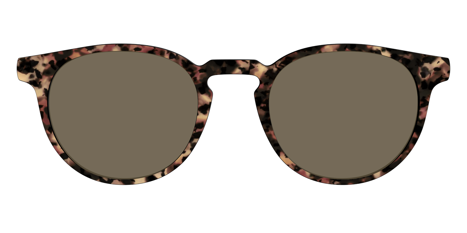 The Polarized Sienna Tortoise Sun Top - Front Top Image - Pair Eyewear