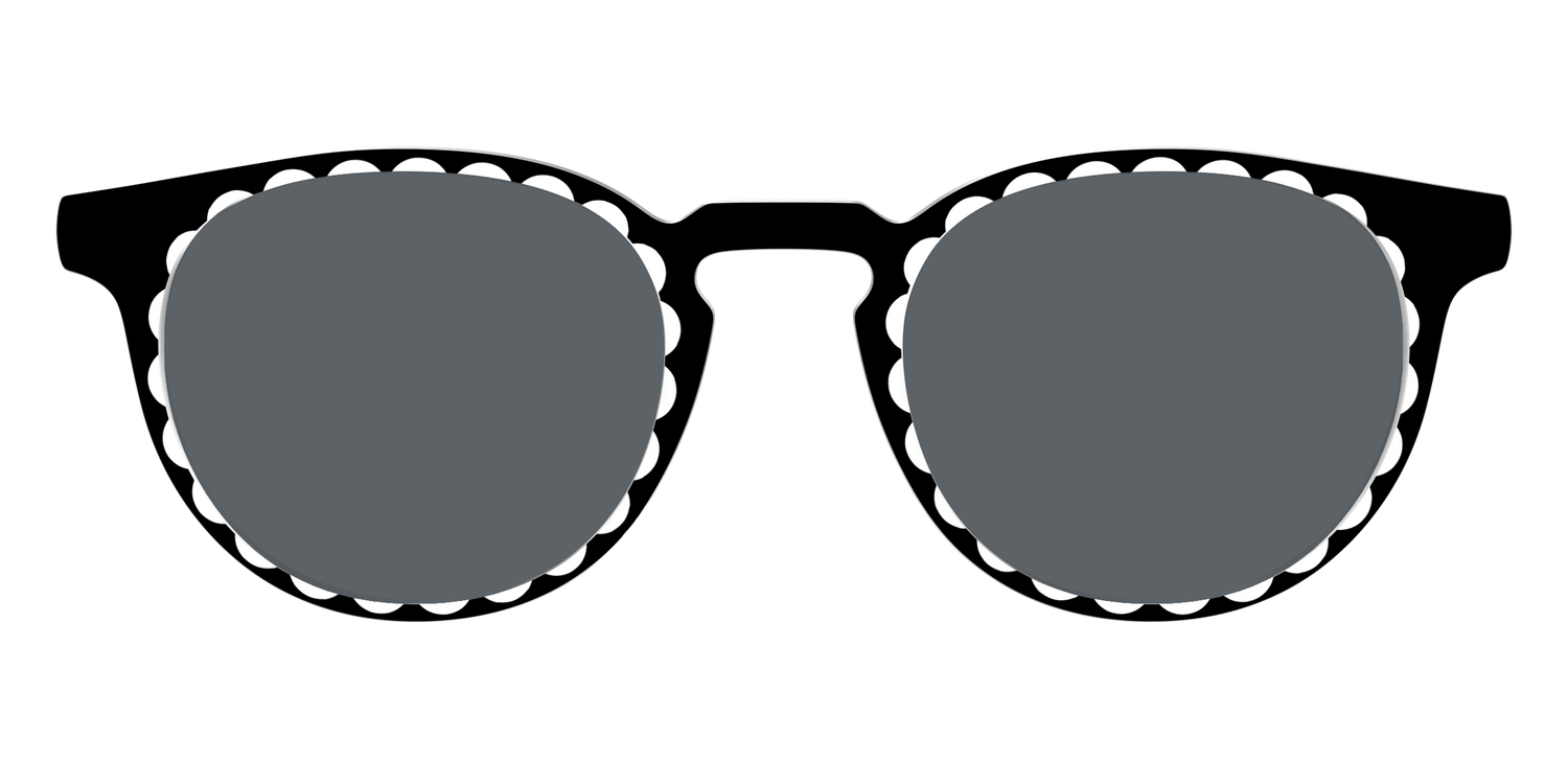 The Polarized Stylish Daisy Sun Top - Front Top Image - Pair Eyewear
