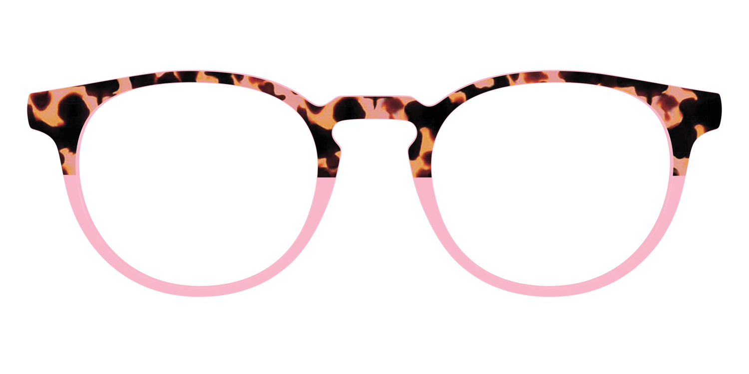 The Punch Tortoise Crystal Split - Front Top Image - Pair Eyewear