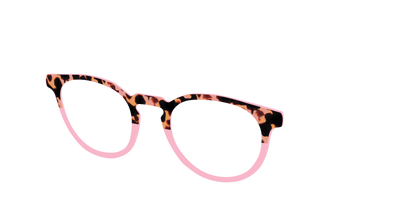 The Punch Tortoise Crystal Split - Angle Top Thumbnail - Pair Eyewear