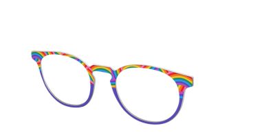 The Rainbow Arches - Angle Top Thumbnail - Pair Eyewear
