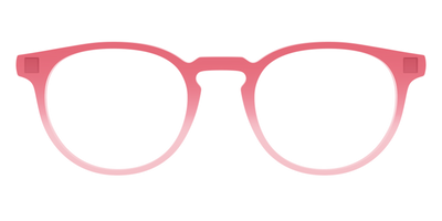 The Red to Coral Gradient Crystal - Front Top Thumbnail - Pair Eyewear