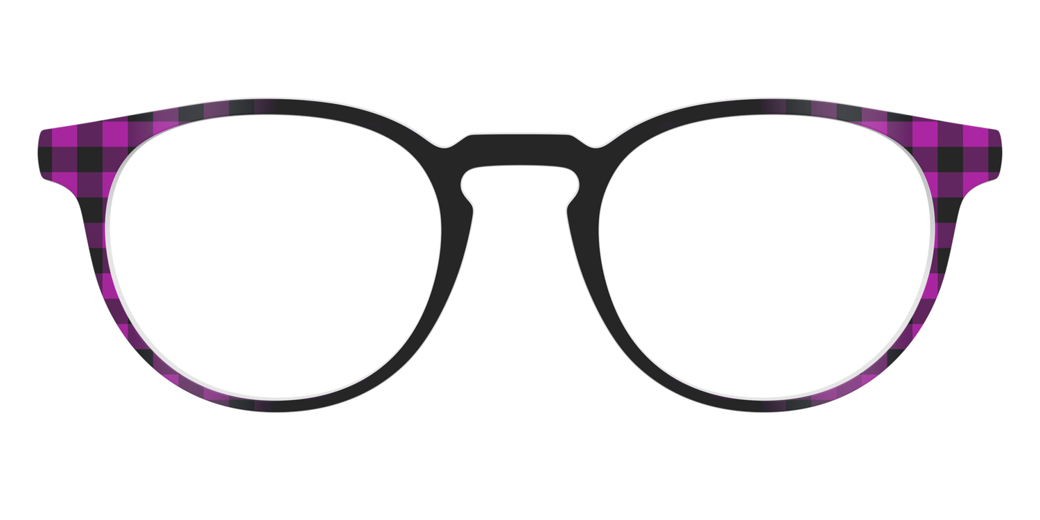 The Reimagined Plaid - Front Top Image - Pair Eyewear