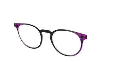 The Reimagined Plaid - Angle Top Thumbnail - Pair Eyewear