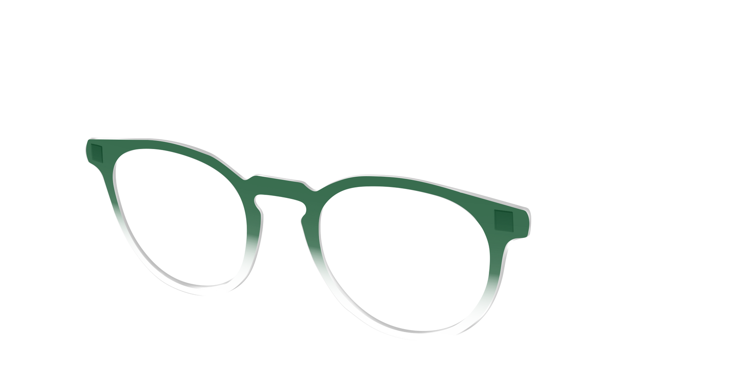 The Spruce Gradient Crystal - Angle Top Image - Pair Eyewear
