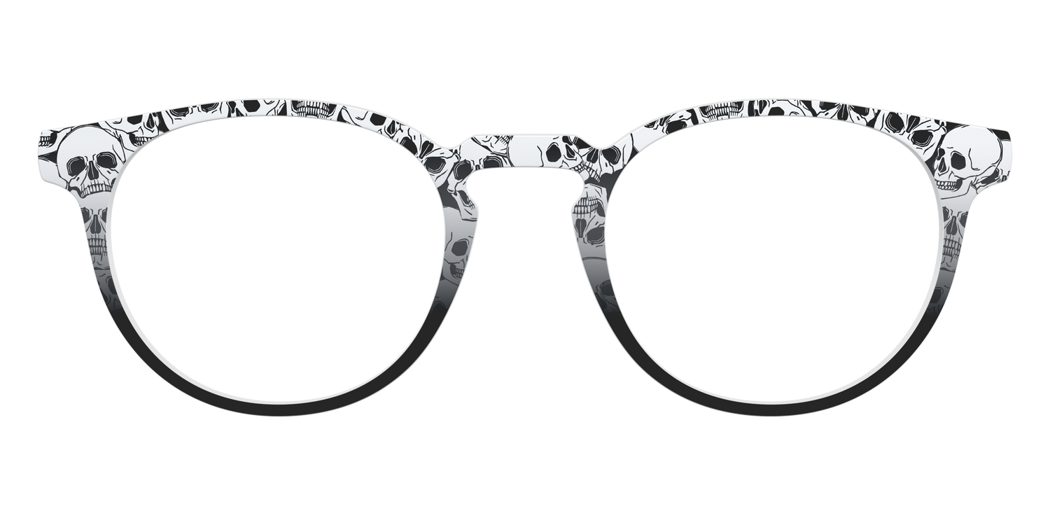 The Stacked Skulls - Front Top Image - Pair Eyewear