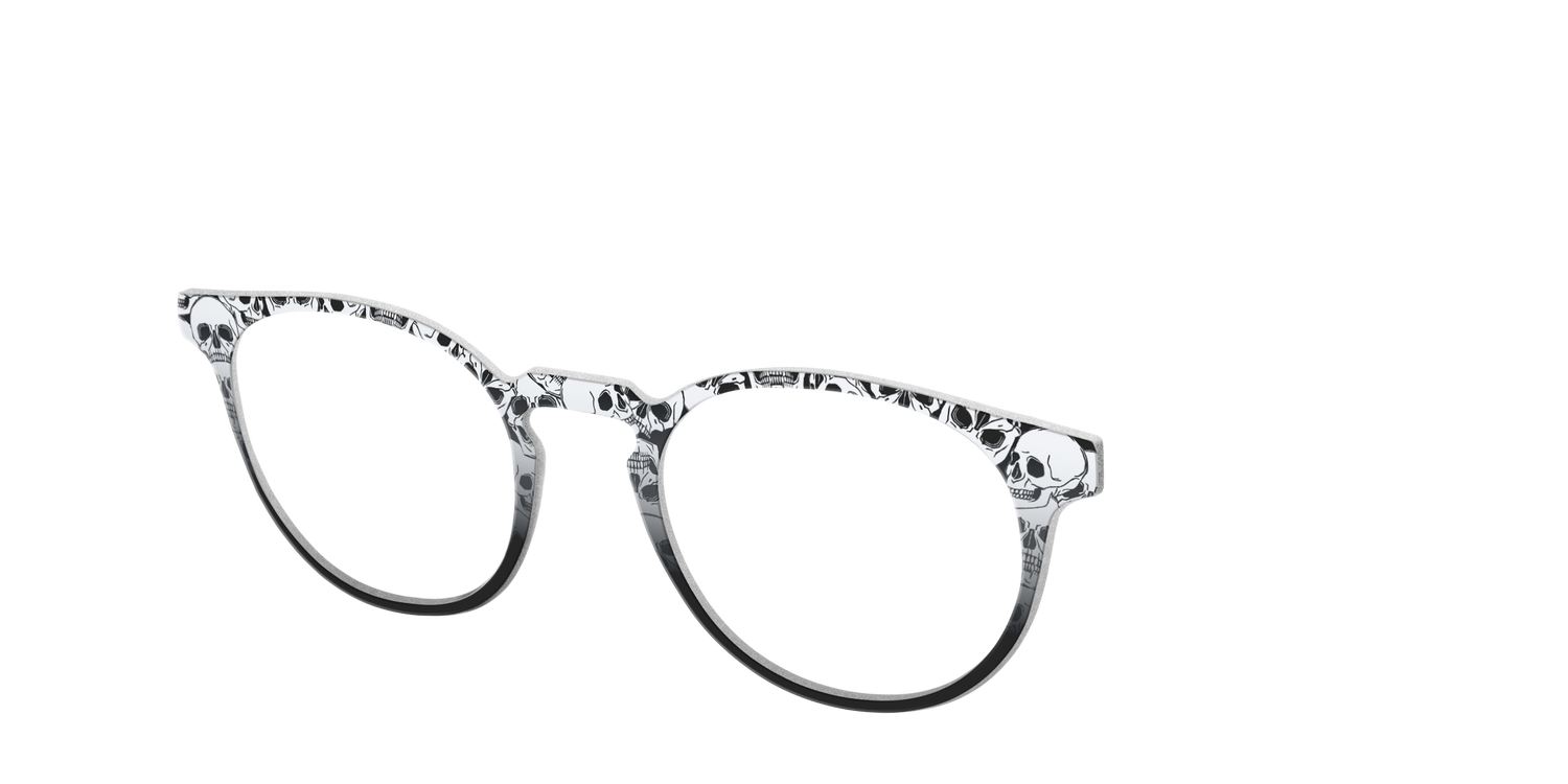 The Stacked Skulls - Angle Top Image - Pair Eyewear