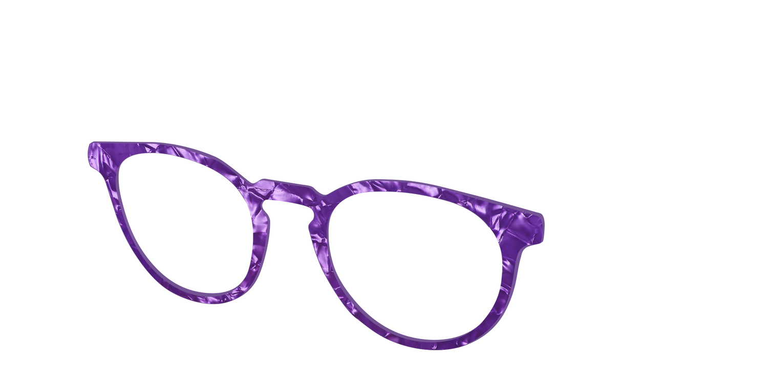 The Sugilite Pearl Marble - Angle Top Image - Pair Eyewear