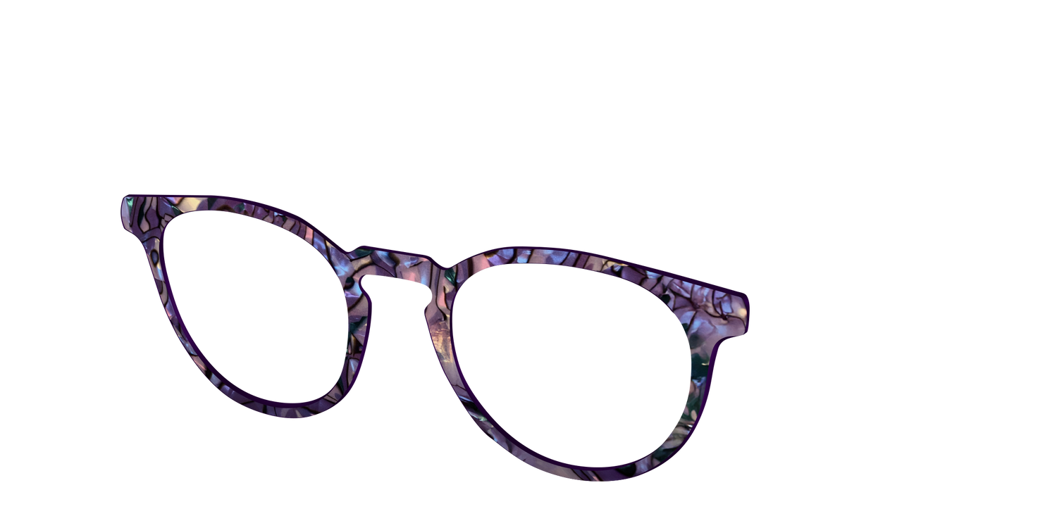 The Thistle Pearl Shell - Angle Top Image - Pair Eyewear