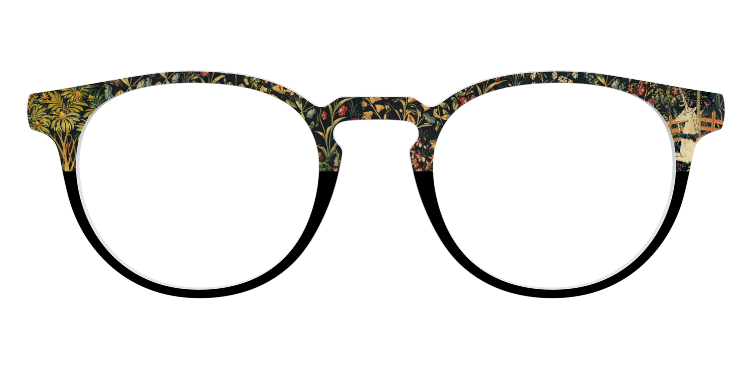 Unicorn in a Garden - Front Top Image - Pair Eyewear