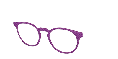 The Violet Herringbone - Angle Top Thumbnail - Pair Eyewear