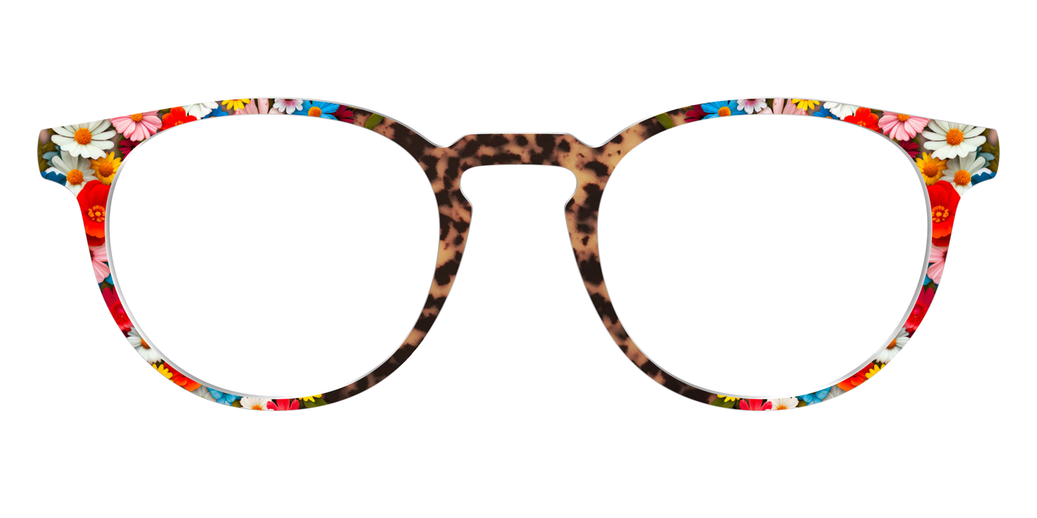 The Wildflower Tortoise - Front Top Image - Pair Eyewear