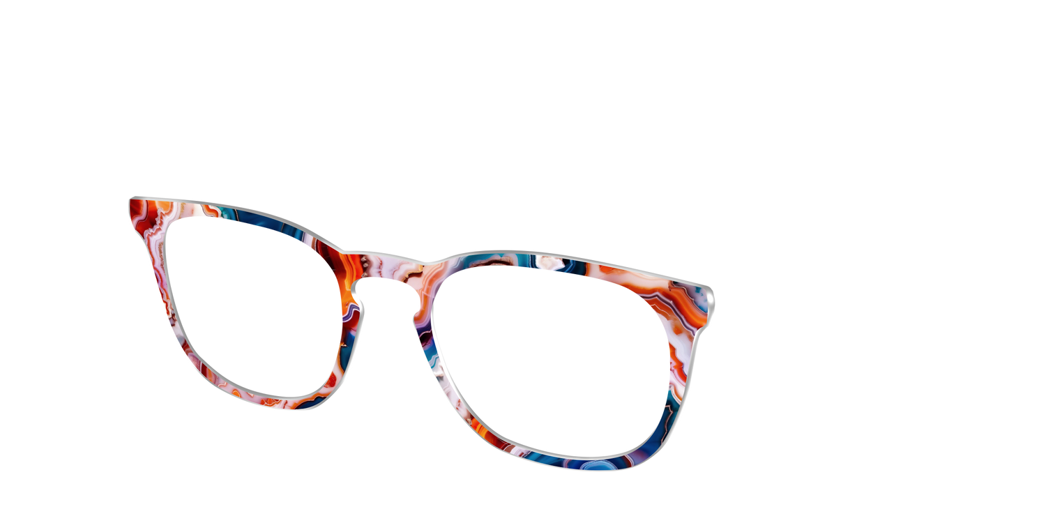 The Abroad Agate - Angle Top Image - Pair Eyewear