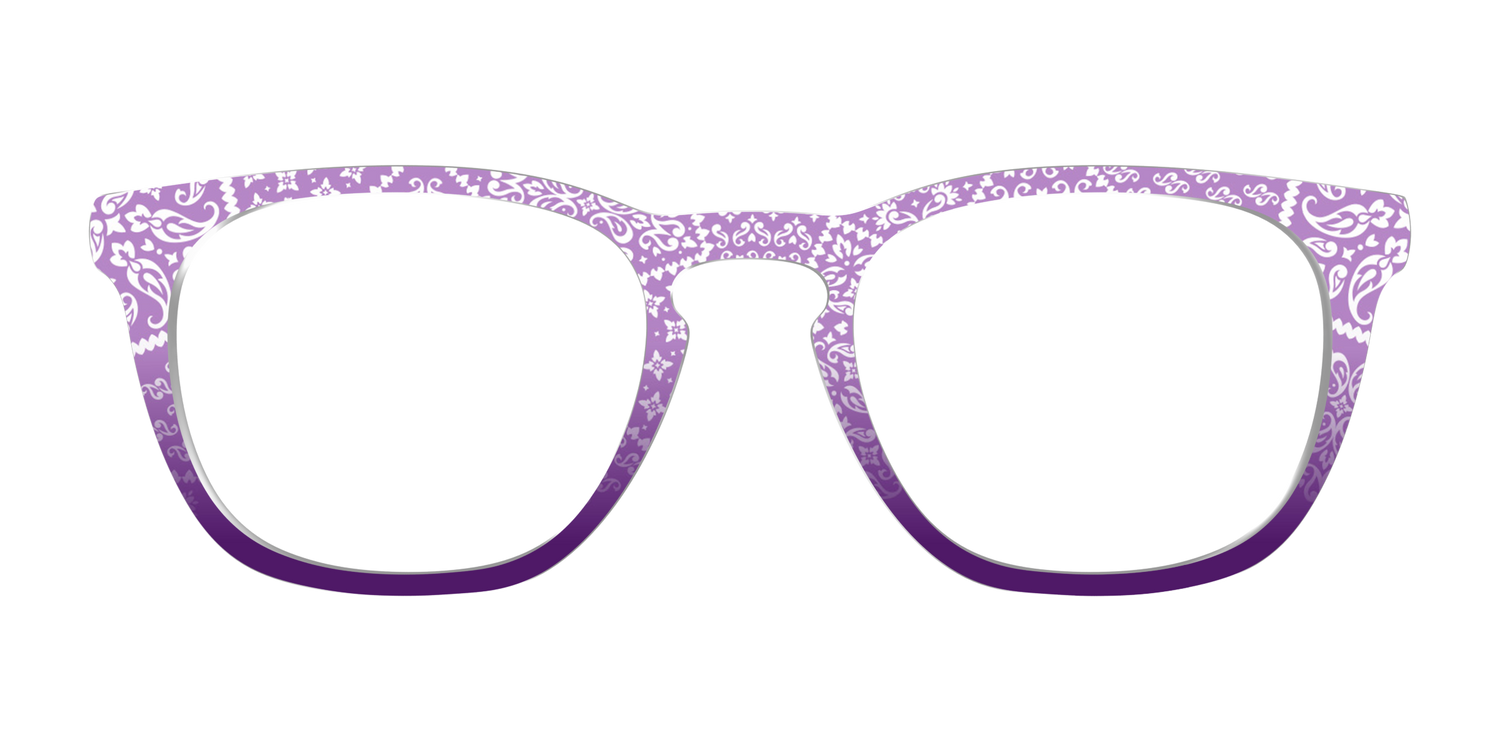 The Amethyst Patchwork - Front Top Image - Pair Eyewear
