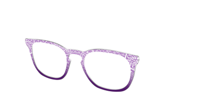 The Amethyst Patchwork - Angle Top Thumbnail - Pair Eyewear