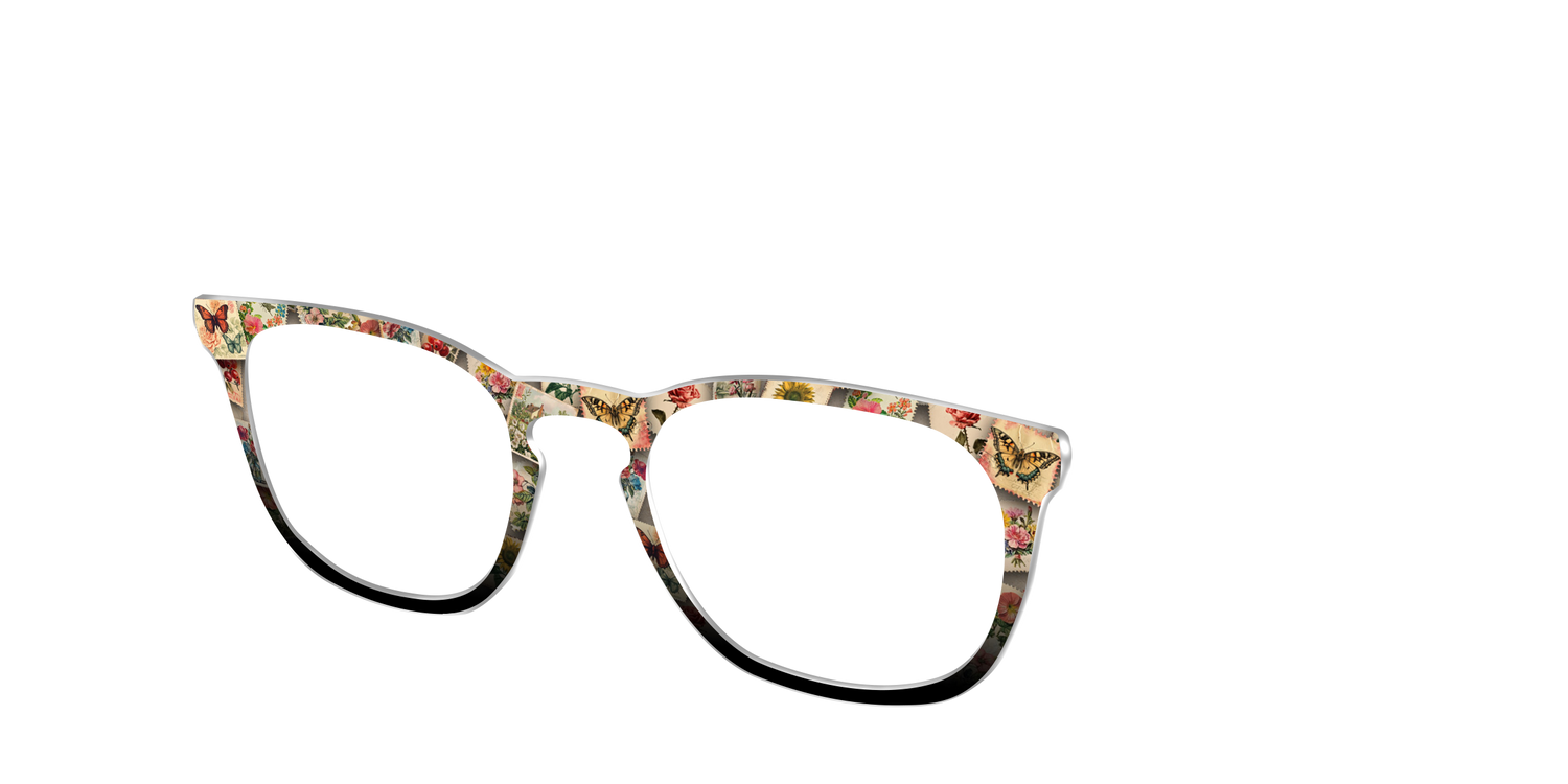 The Antique Stamps - Angle Top Image - Pair Eyewear