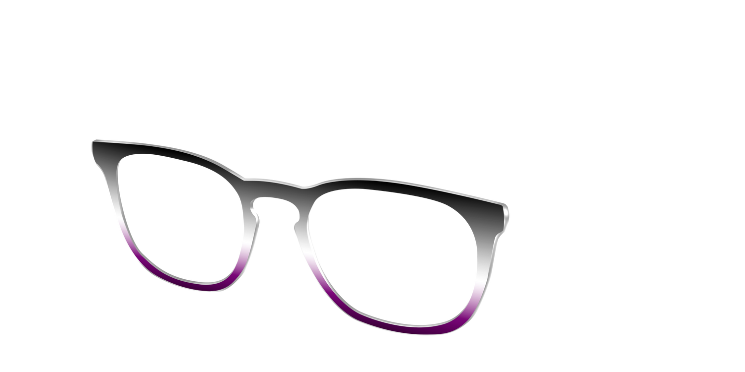 The Asexual Gradient - Angle Top Image - Pair Eyewear