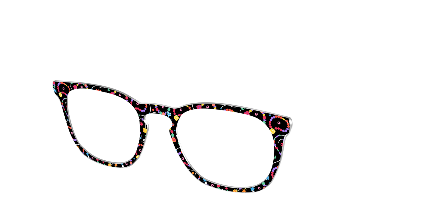 The Beaded Bangles - Angle Top Image - Pair Eyewear