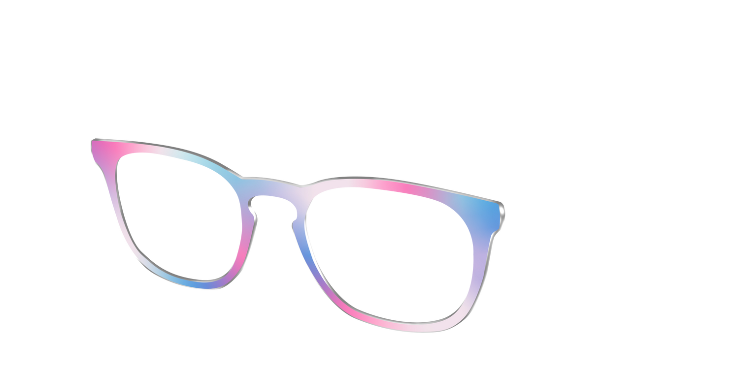 The Bigender Gradient - Angle Top Image - Pair Eyewear