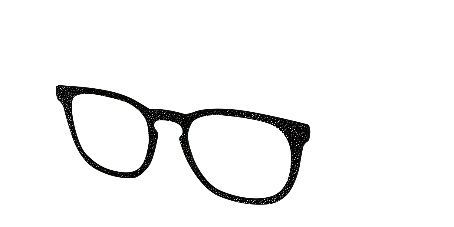 The Black Holographic Mini Dot