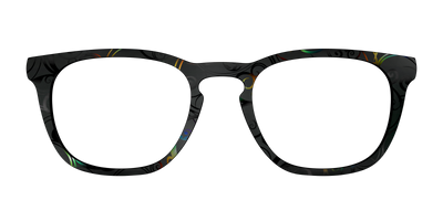 The Black Holographic Scrolls - Front Top Thumbnail - Pair Eyewear