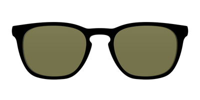 The Black with Green Racquet Sport Lens - Front Top Thumbnail - Pair Eyewear